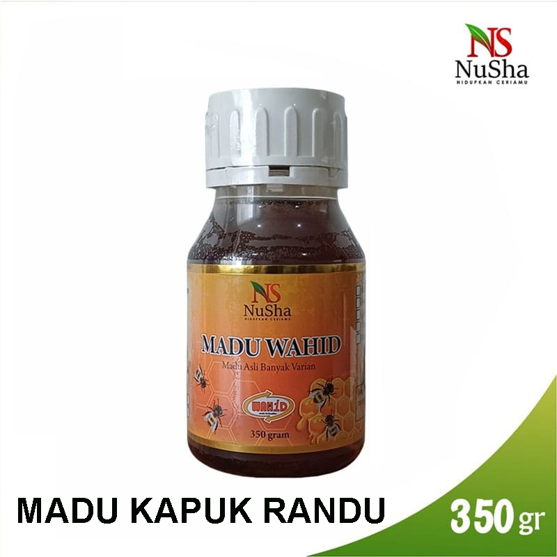 

NUSHA - Madu Jenis Kapuk Randu - Madu Wahid Nusha Dengan Ekstrak Alami Berat 350gr