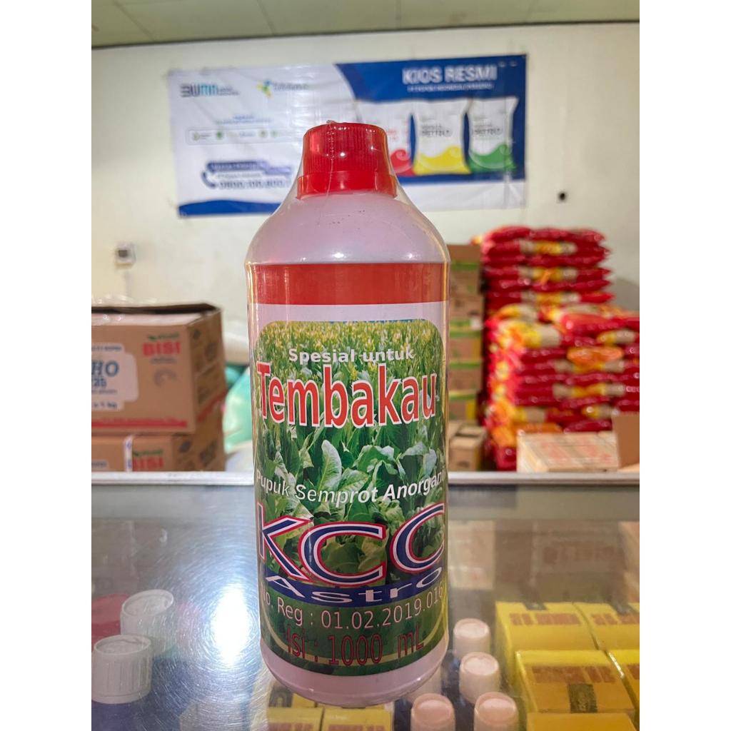 KCC Tembakau Kemasan 1 Liter Pupuk Daun Tembakau