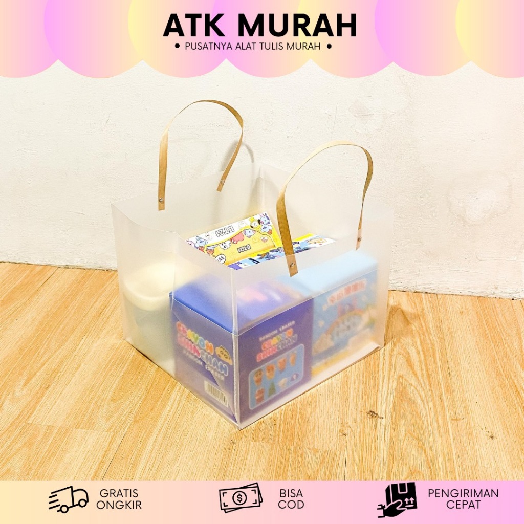 

GOODIEBAG DOFF GAGANG KAYU ROTAN KUAT LUCU KUE HAMPERS LEBARAN SINCIA TAHUN BARU NATAL SOUVERNIR POUCH BANYAK UKURAN