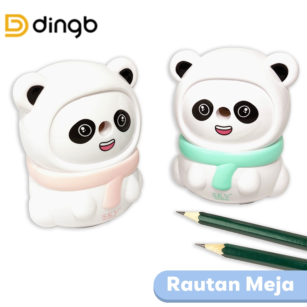 

DINGB Sharpener Rautan Serutan Putar Dingb Panda DB-6626