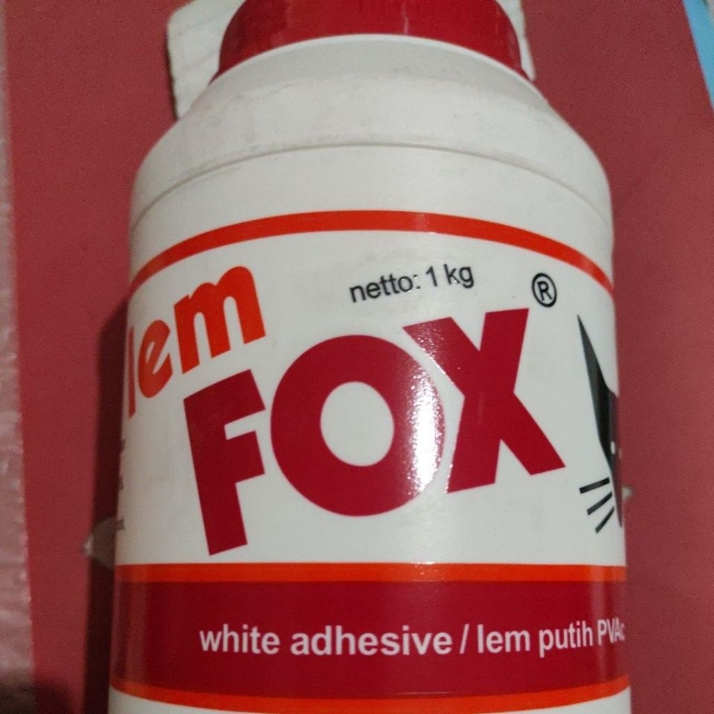 

lem fox putih kemasan bulat