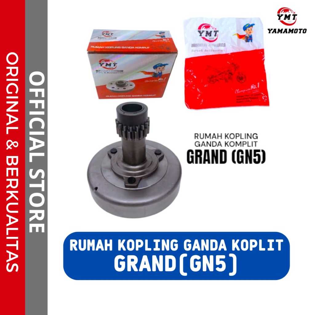 Rumah Kopling Ganda Komplit JUPITER  Z / JUPITER Z1 / JUPITER Z NEW / VEGA ZR / JUPITER MX / SMASH 1