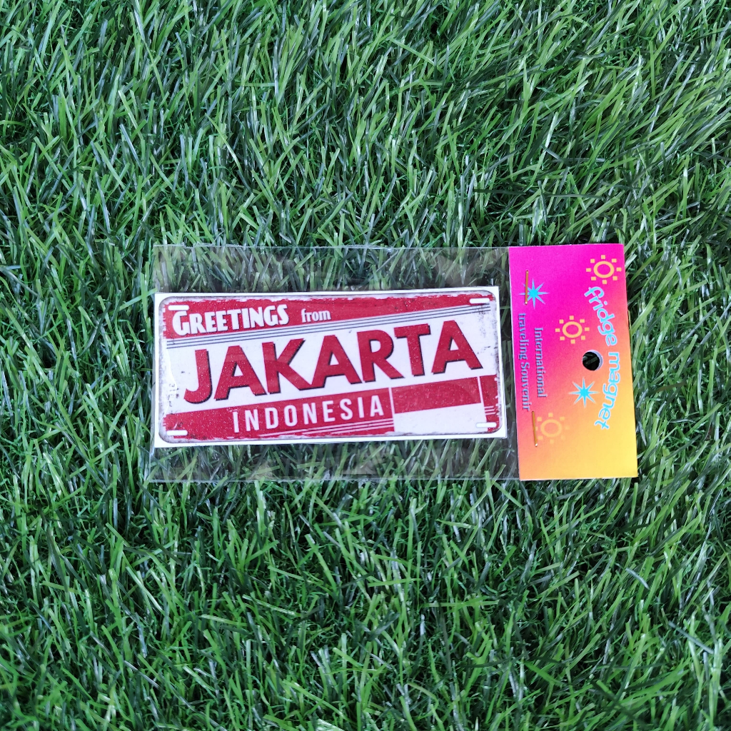 Magnet Tempelan Kulkas Jakarta– Souvenir Oleh-Oleh Unik Jakarta