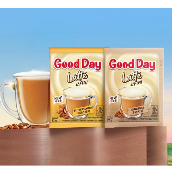 

Good Day Latte [ Original, Butterscotch ] NEW PRODUCT 1 Renteng