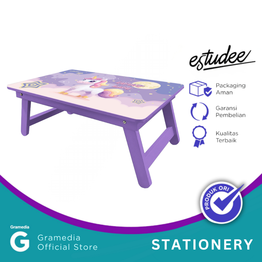 Estudee Drawing Table K Unicorn 60X40