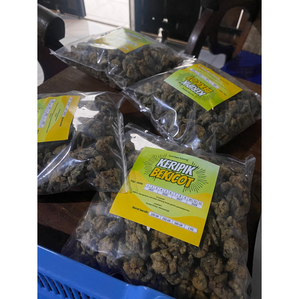 

KERIPIK BEKICOT RENYAH DAN GURIH / produksi sumber keong banyuwangi