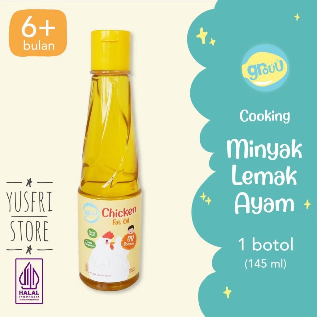 

Grouu - Fat Oil - Minyak MPASI BB Booster
