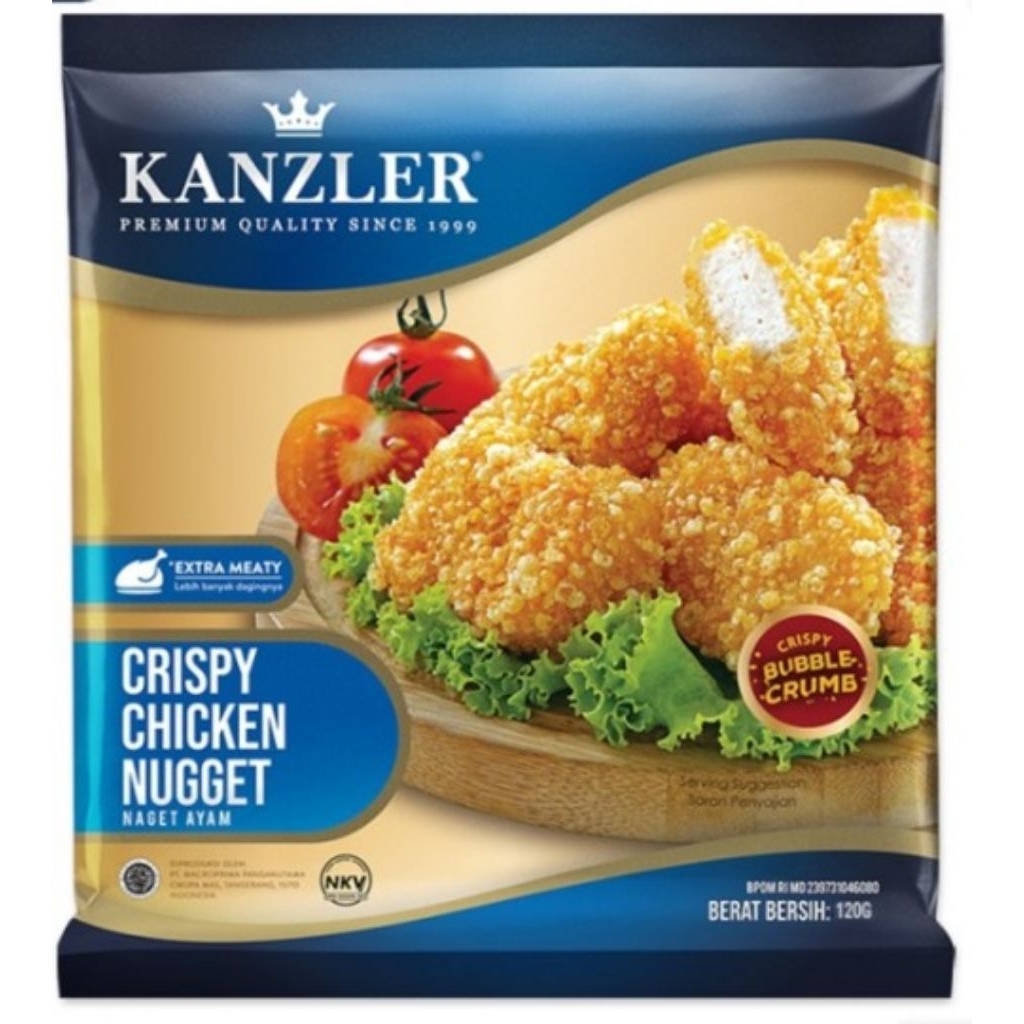 

Kanzler Chicken Nugget Crispy 450 gr