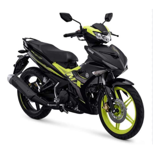 STRIPPING MX KING 2021 HITAM HIJAU YAMAHA POLET