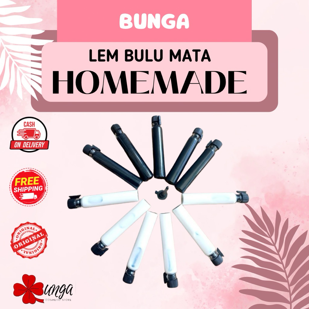 BUNGA - Lem Bulu Mata Homemade / Lem Bulu Mata / Lem Bulu Mata Satuan