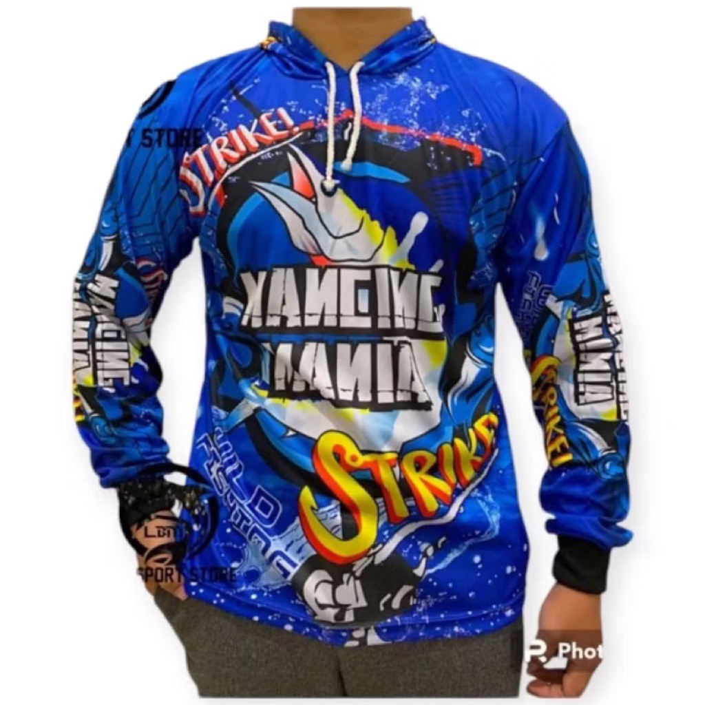 JERSEY/KAOS MANCING LENGAN PANJANG BAJU MANCING MANIA