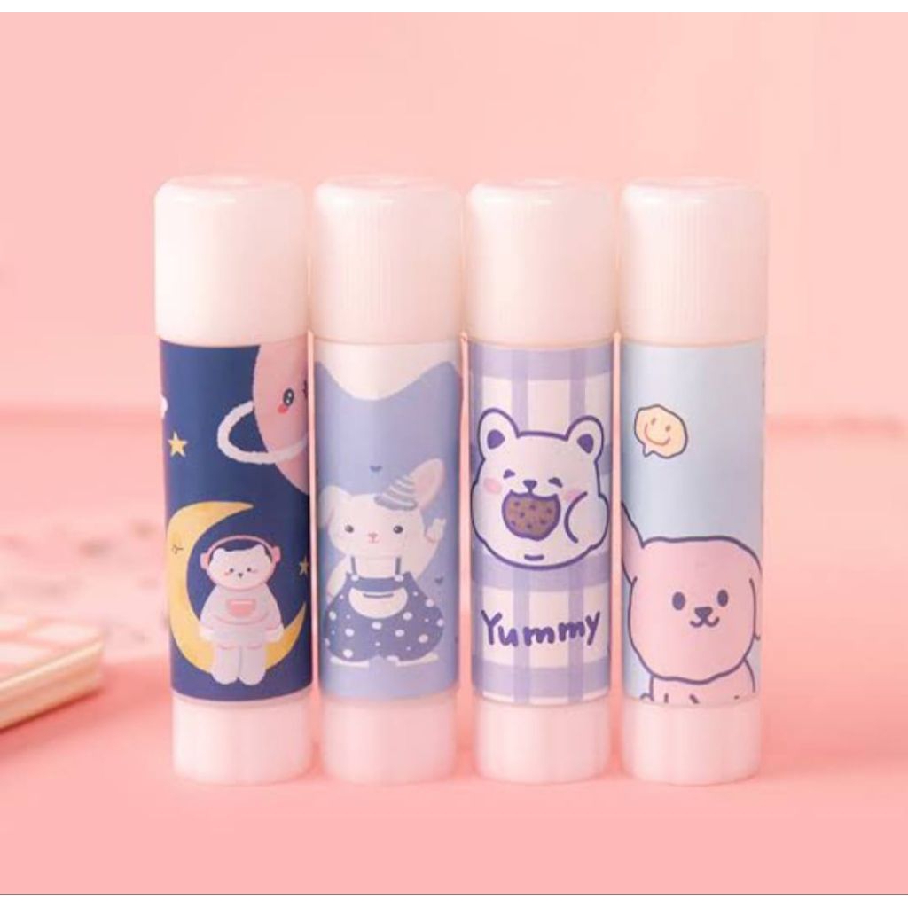 

Lem Kertas Stick / Lem Putar Karakter / Glue Stick Perekat Kertas Padat