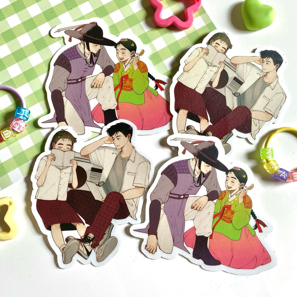 

RK After School Lessons for Unripe Apples Kim Cheol Hwang Miae Couple Fanart / Stickers by