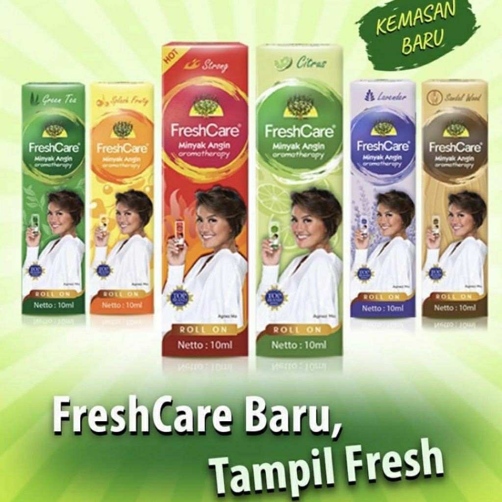 FRESHCARE Aromatherapy Roll On | Minyak Angin FreshCare || BY GROSIR JAKARTA 100% ORIGINAL BPOM