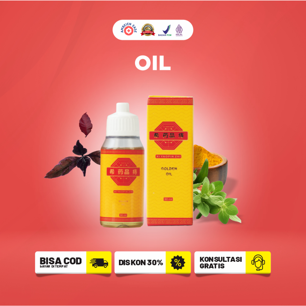XI YAOPIN ZHI OIL MINYAK HERBAL OBAT BENJOLAN WASIR AMBEIEN HERBAL