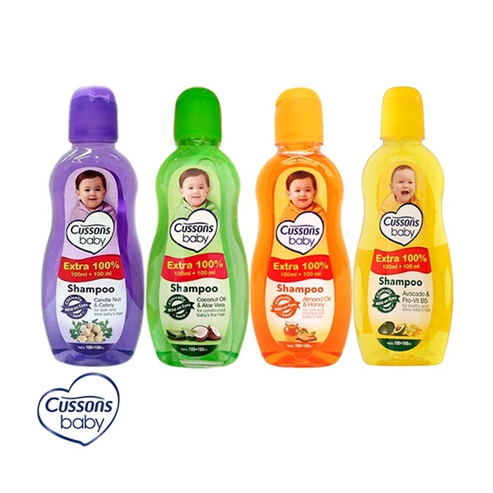 CUSSONS Baby Shampoo | Shampoo Bayi | Cussons baby SHAMPOO 50ml+50ml dan 100ml+100ml