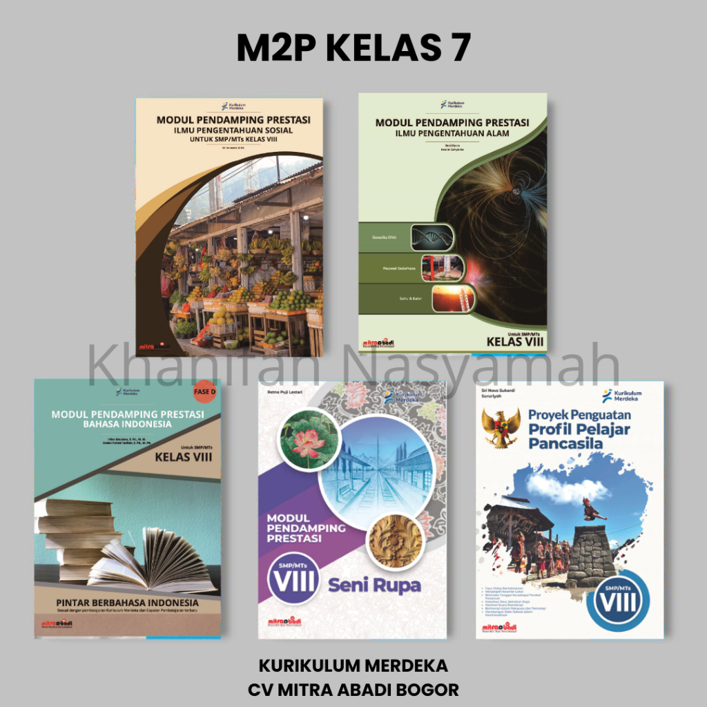 KHANIFAH - MODUL PENDAMPING PRESTASI KELAS 8 KURIKULUM MERDEKA | KURIKULUM 2021 KELAS VIII | SENI RU