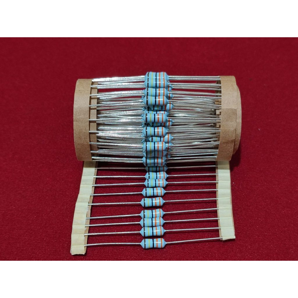 Vishay BCcomponents High Voltage Metal Glaze Resistor 0.5W 3.3M 3M3 1%