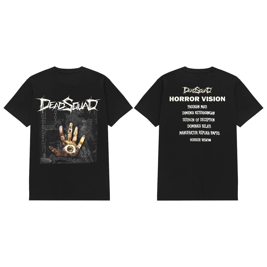 kaos metal dead squad BAND/ baju band lokal / kaos pria wanita Tshirt