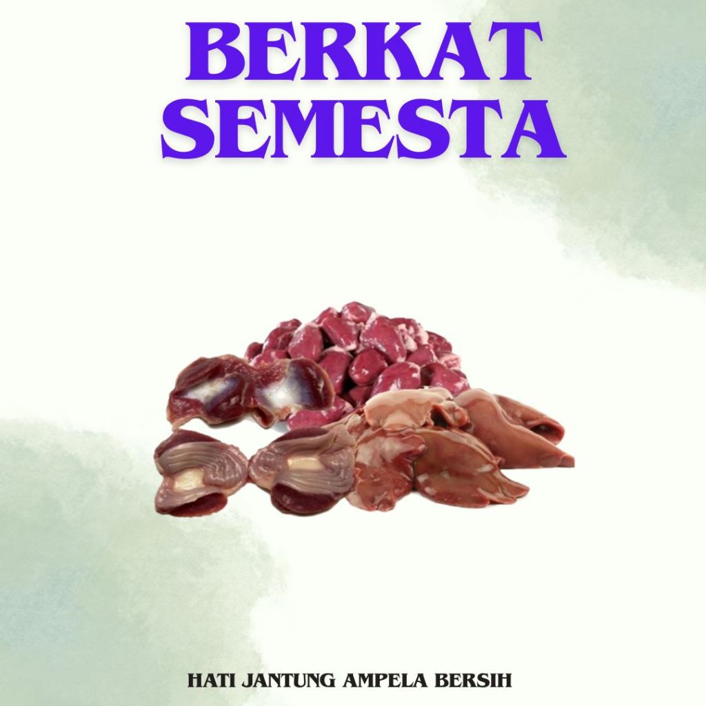 

HATI JANTUNG AMPELA BERSIH 1kg