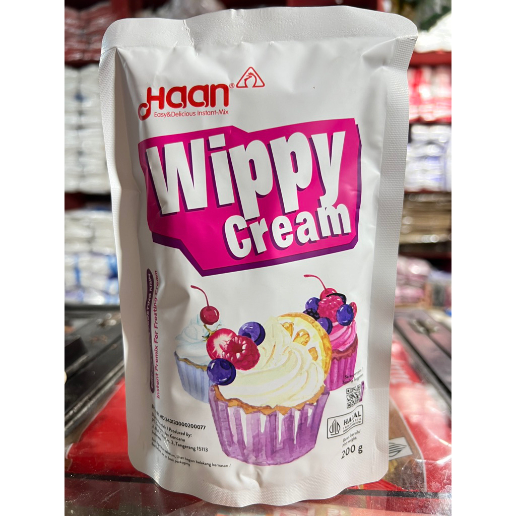 

WIPPY CREAM 200 gr / cream topping / topping kue cake / topping minuman