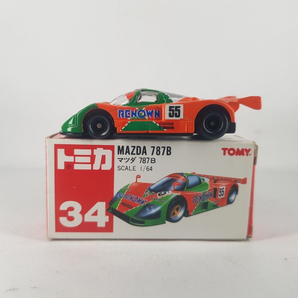 Tomica No 34 Mazda 787B