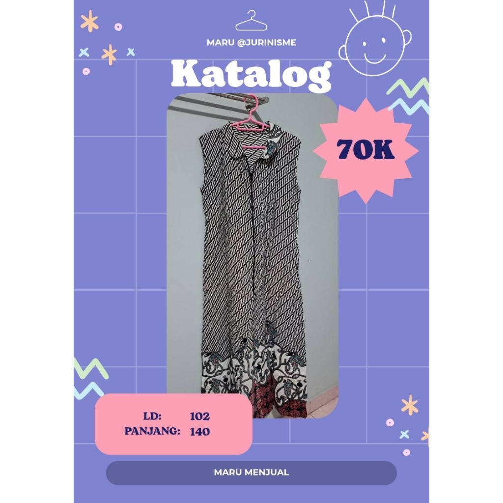 Preloved Outer Batik