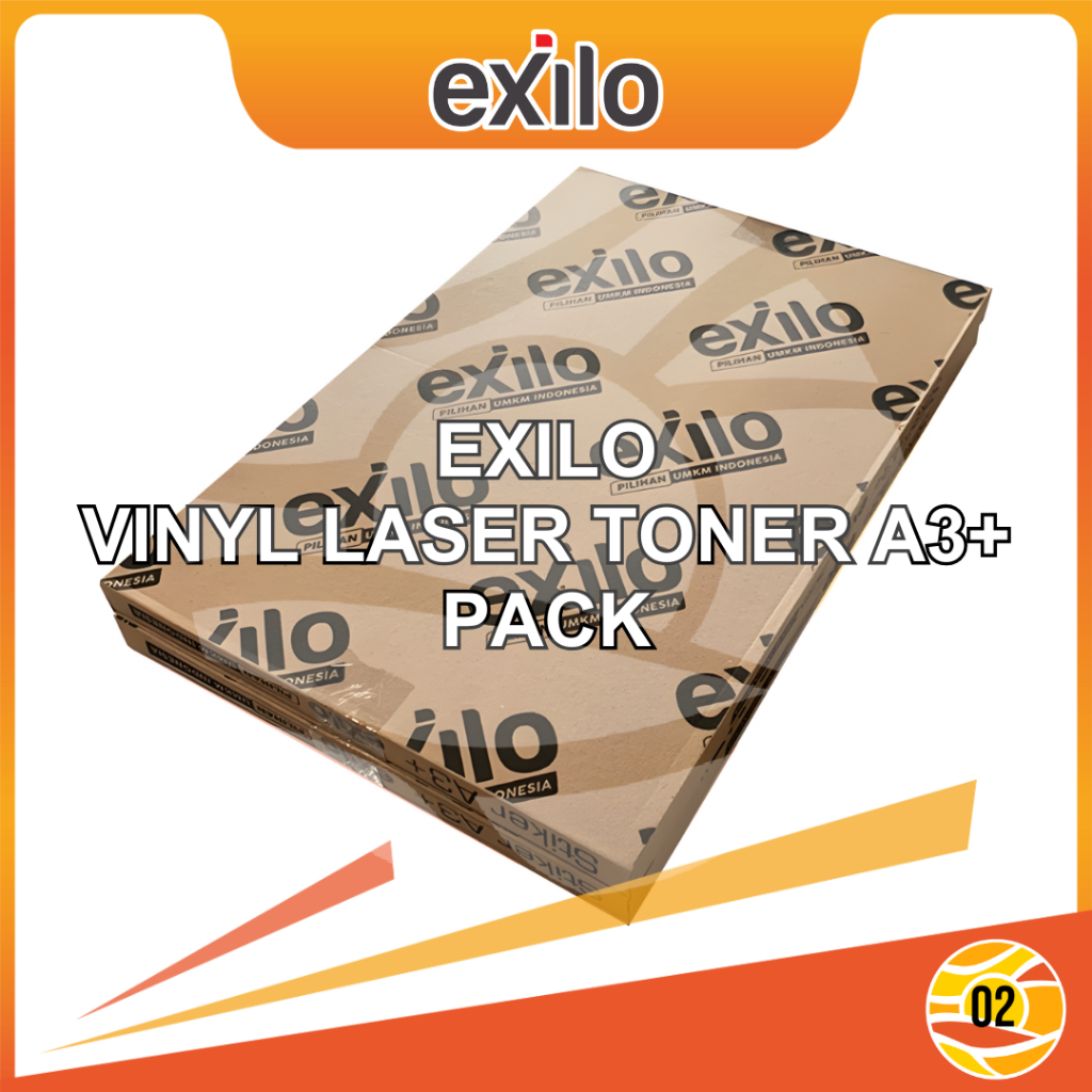 

Paket Hemat Exilo 5 Pack Sticker Vinyl White Gloss White Matte Transparan Digital Print Laser Toner Stiker Plastik Anti Air Tidak Mudah Sobek A3+