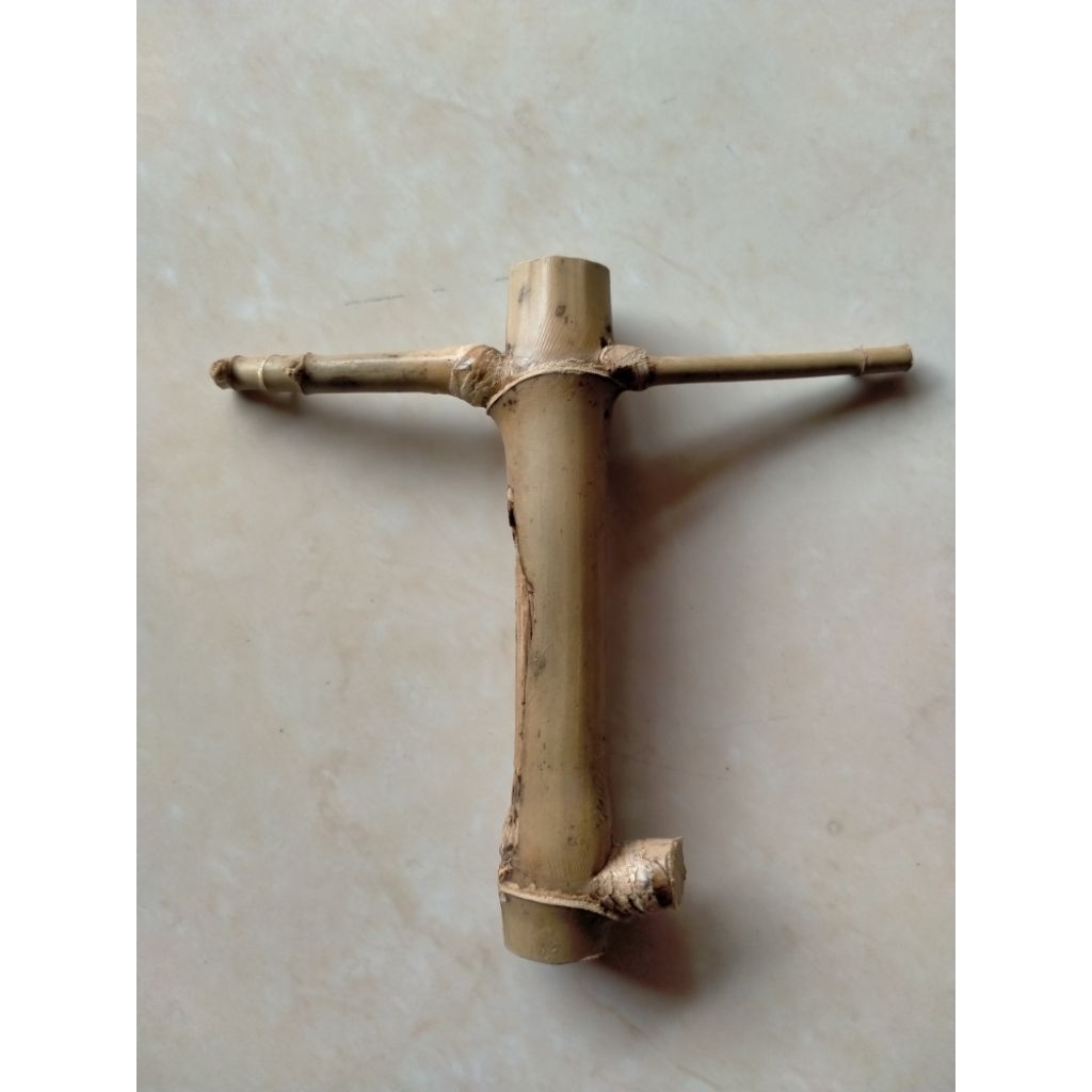 GANTUNGAN KUNCI BAMBU UNIK PATIL LELE COMBONG ORI