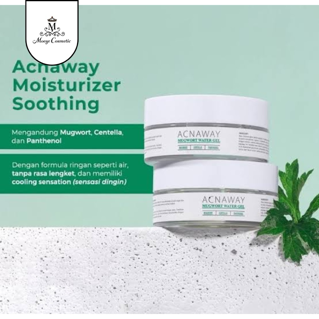 Acnaway Mugwort Gel Mask & Mugwort Water Gel Moisturizer