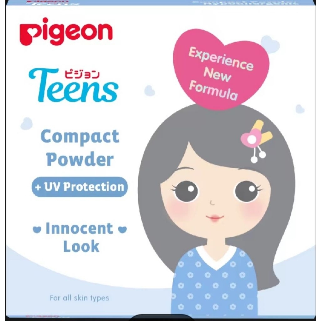 PIGEON TEENS Compact Powder +UV Protection