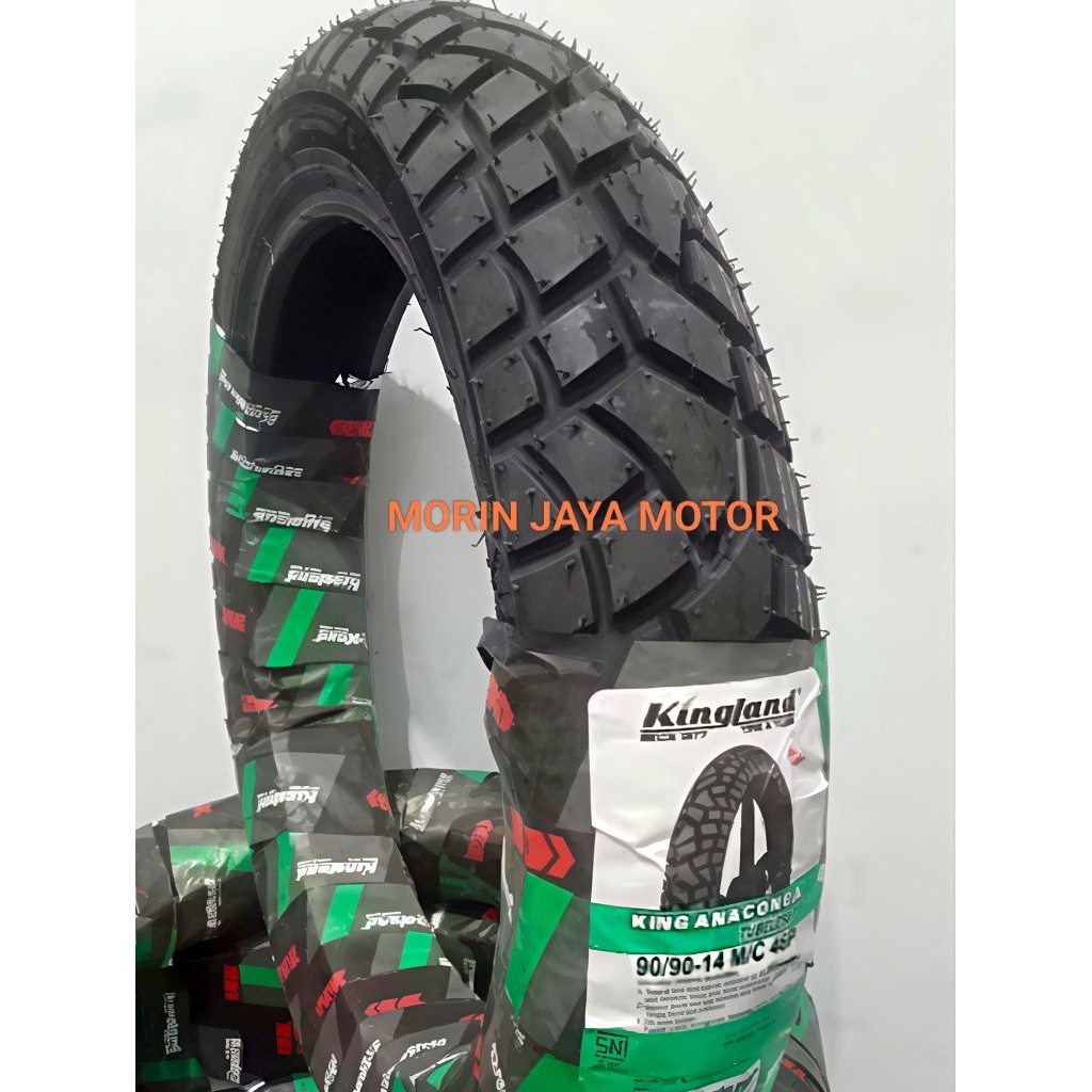 BAN KINGLAND 80/90-14 90/90-14 100/80-14 120/80-14 TUBELESS ANACONDA