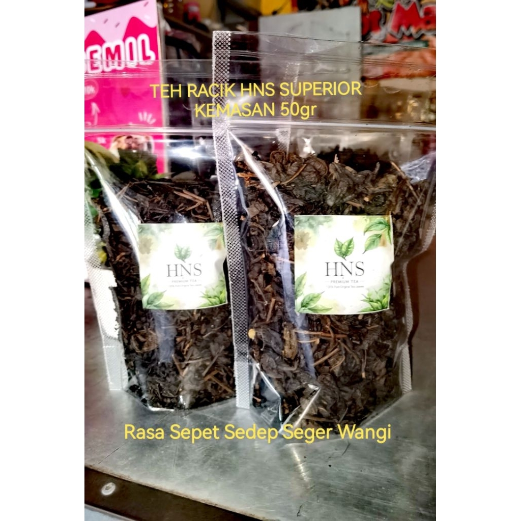 

TEH RACIK SUPERIOR TEH HERBAL TEH RACIK SEPET SEDEP SEGER WANGI TEH MELATI GAMBIR 50Gr