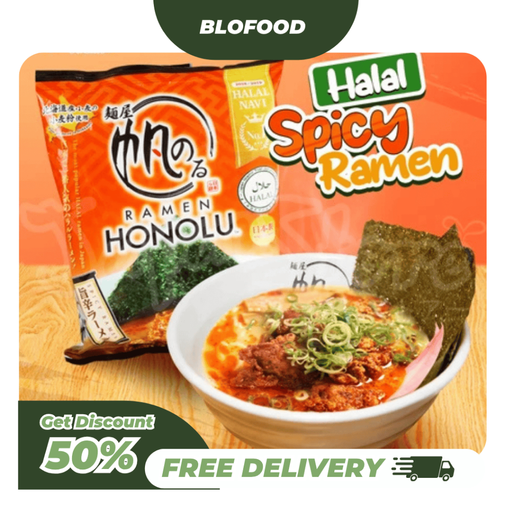 

BF.ID Honolu HALAL Ramen : Savory Spicy Chicken Paitan Ramen [1 Porsi]