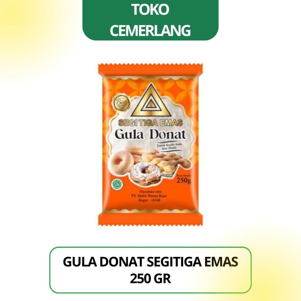 

Gula Donat Segitiga Emas 250 gr