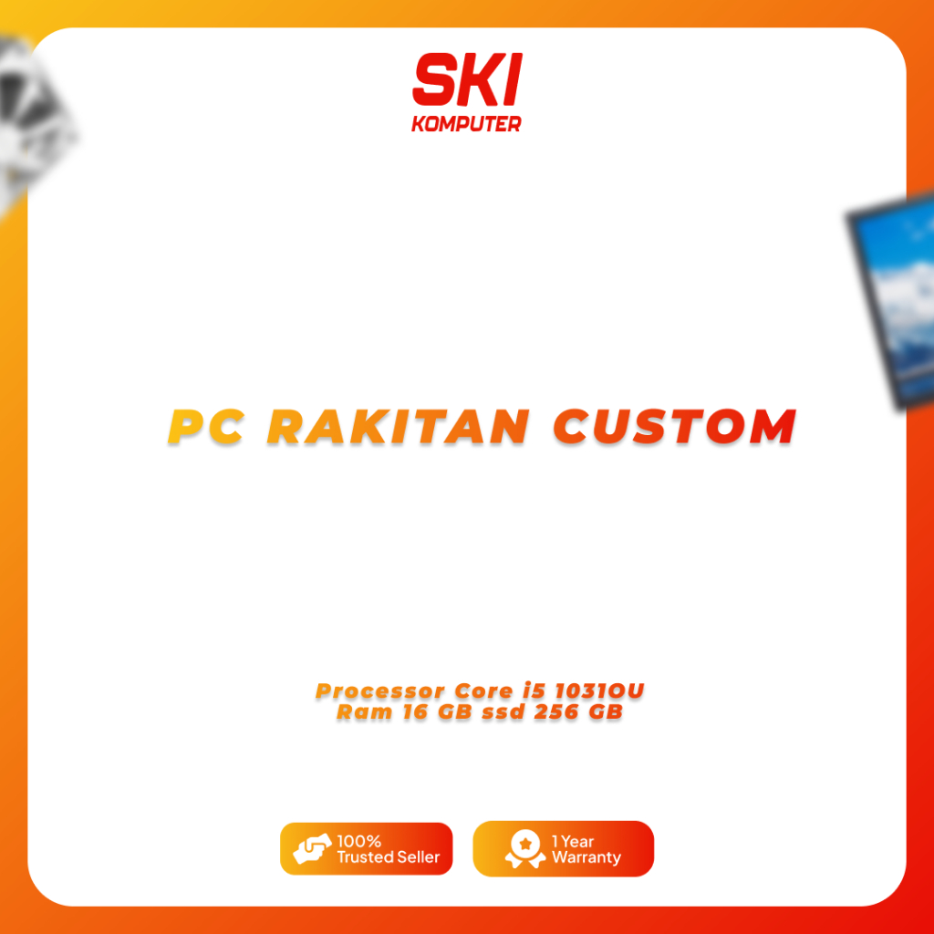 Pc Komputer Rakitan Custom Intel / Ryzen