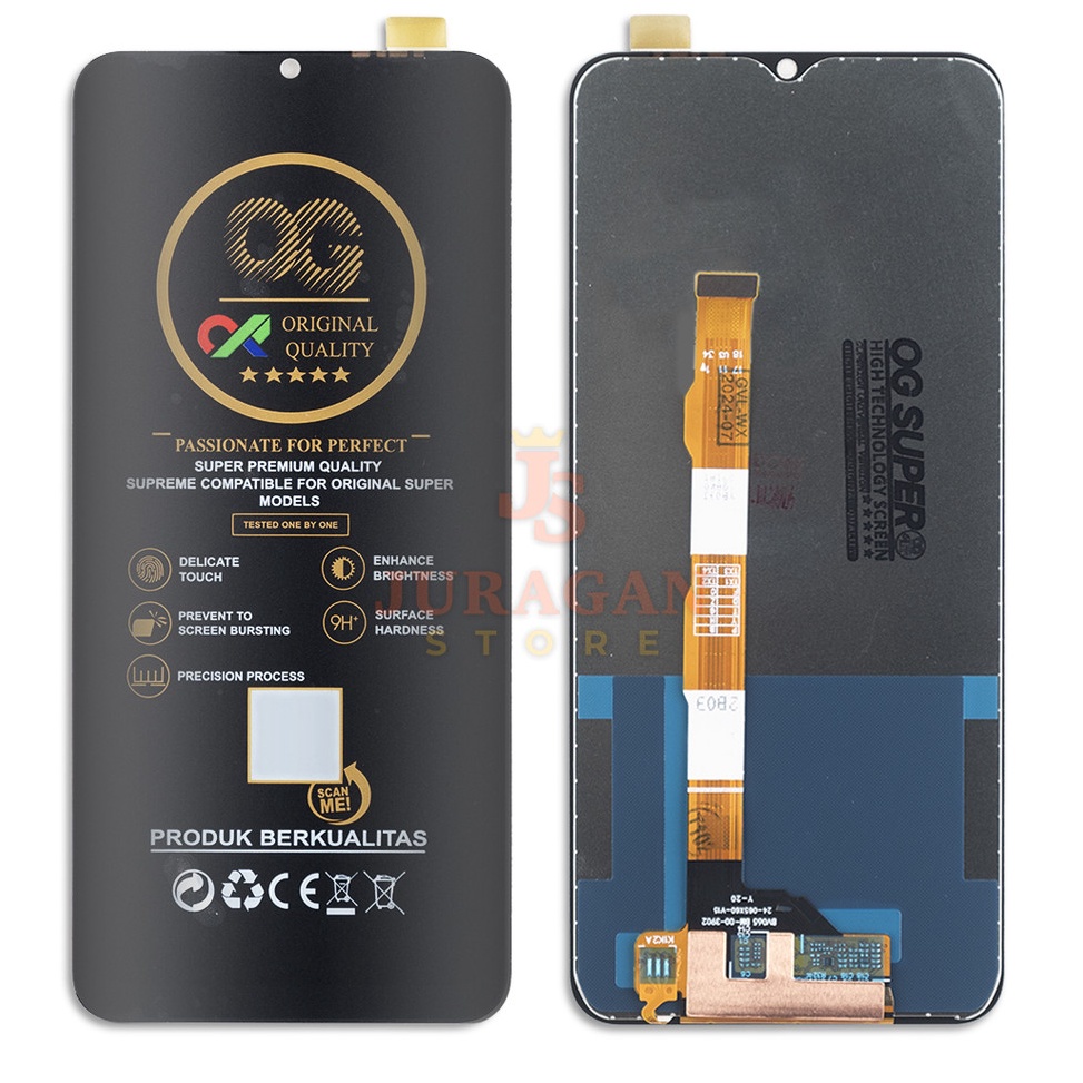 KODE O56R LCD TOUCHSCREEN VIVO Y2 V227  Y2S V229  Y12S V226  VIVO Y15S  LCD VIVO Y2  LCD VIVO Y2S  L