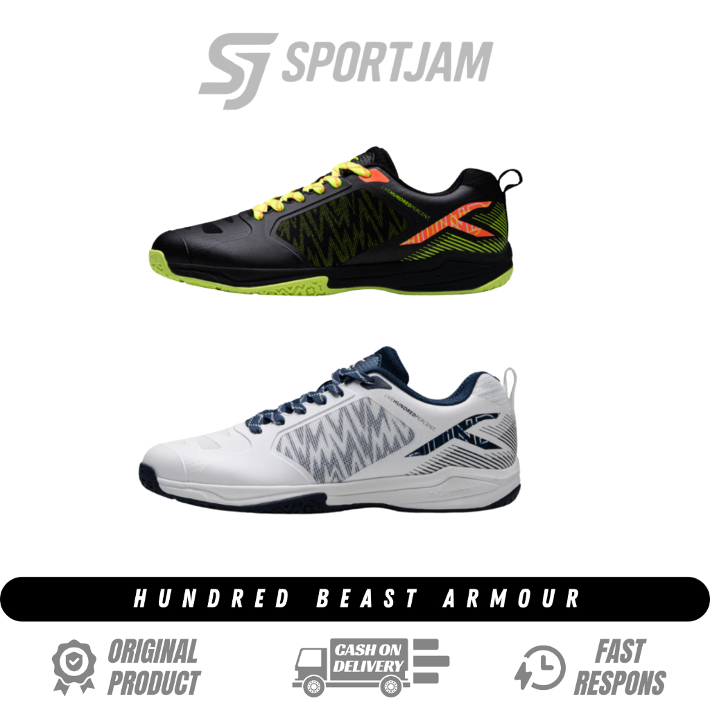 Hundred Beast Armour Sepatu Badminton Bulutangkis Original