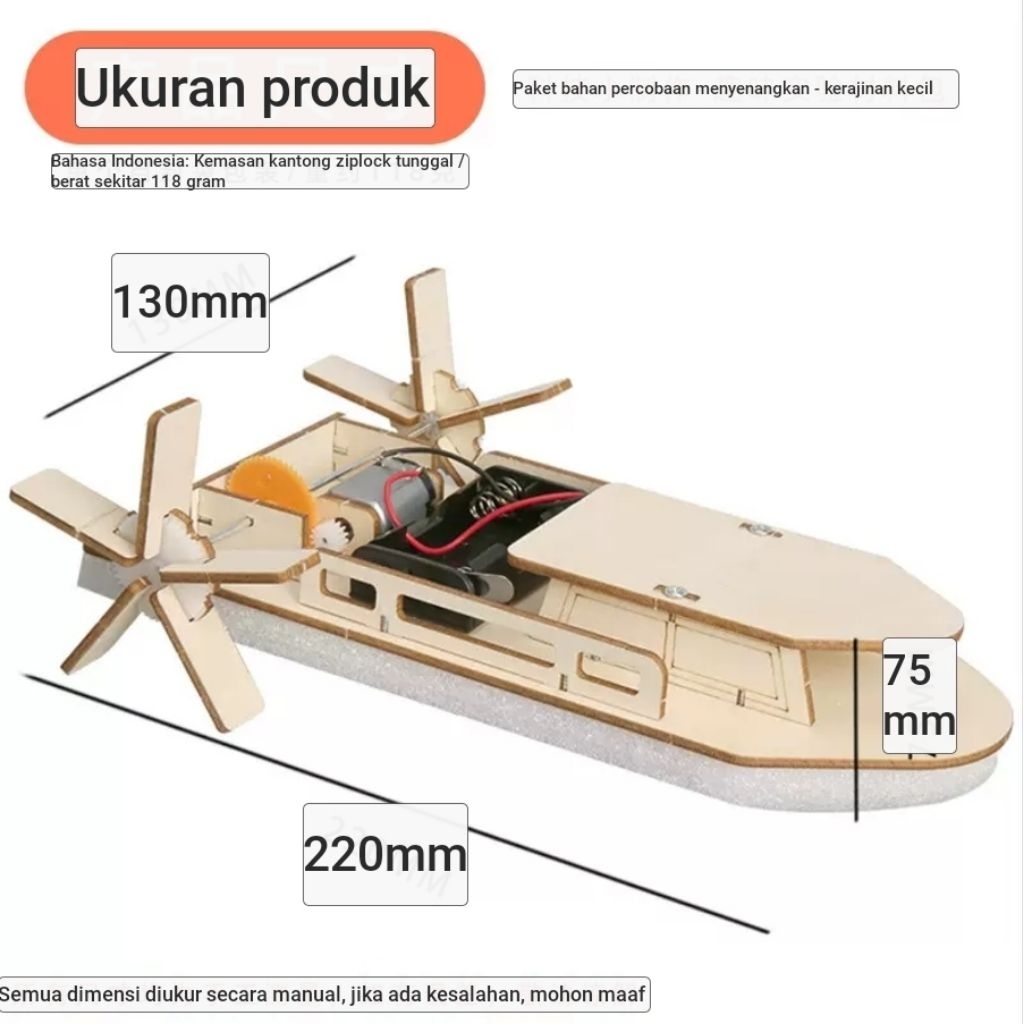 DIY Mainan Rakitan Perahu Uap Tenaga Dayung baling-baling | edukasi anak | tanpa baterai