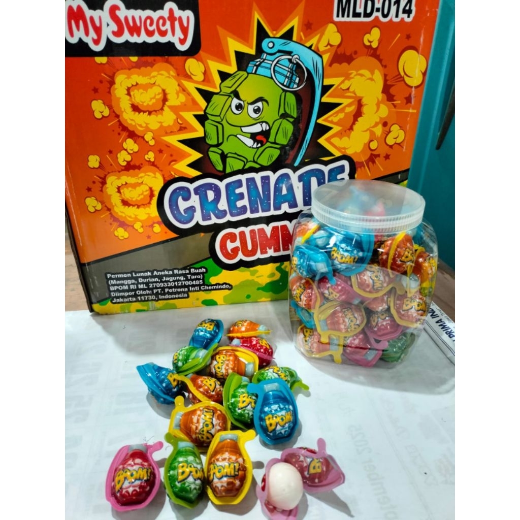 

permen Lunak bentuk botol minum isi 50 pcs