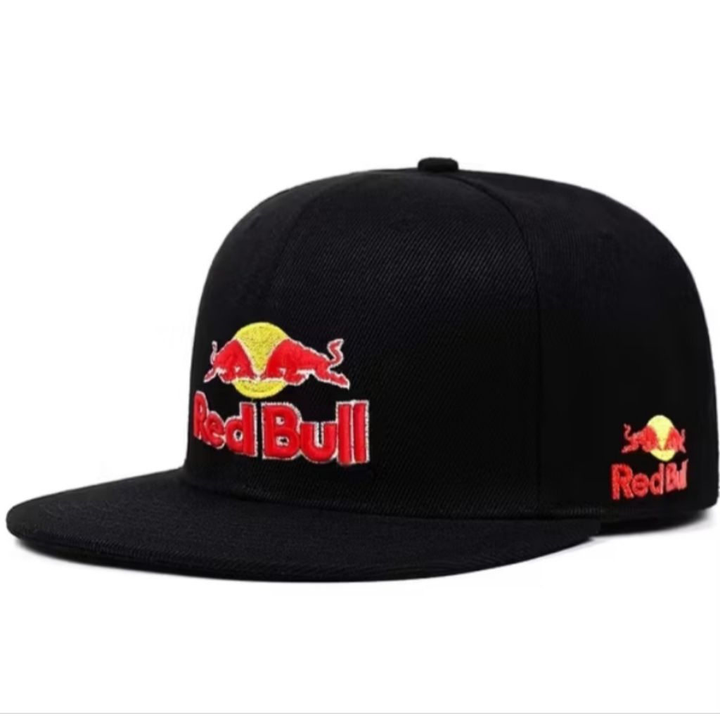 TOPI SNAPBACK BORDIR RED BULL/CAPS PASHION PRIA ORIGINAL PREMIUM
