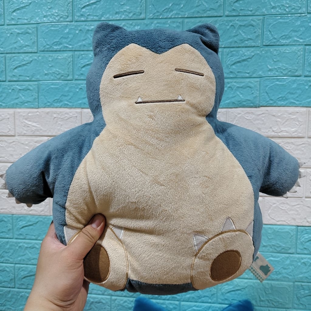 Boneka Bantal Pokemon Snorlax Banpresto I Love Snorlax