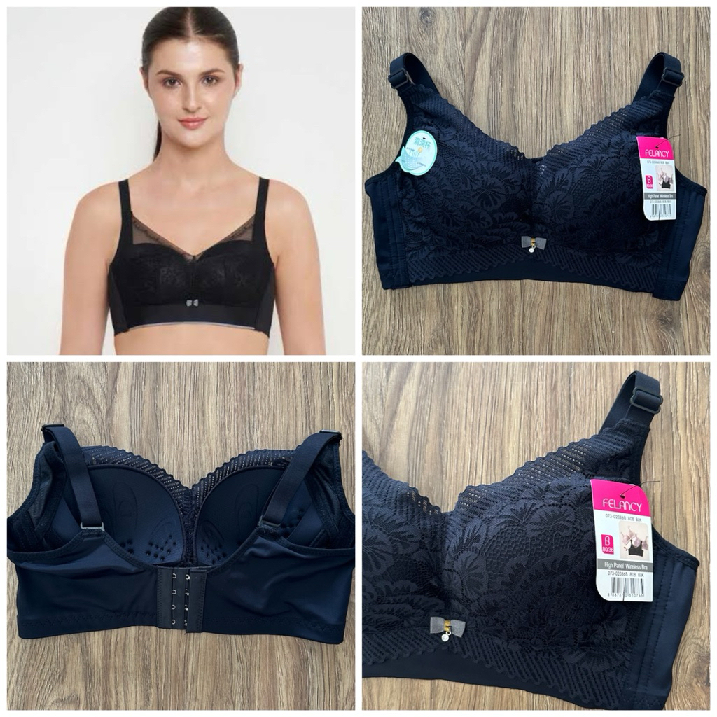 Felancy bra premium branded 73-02086 bra tanpa kawat kait 4