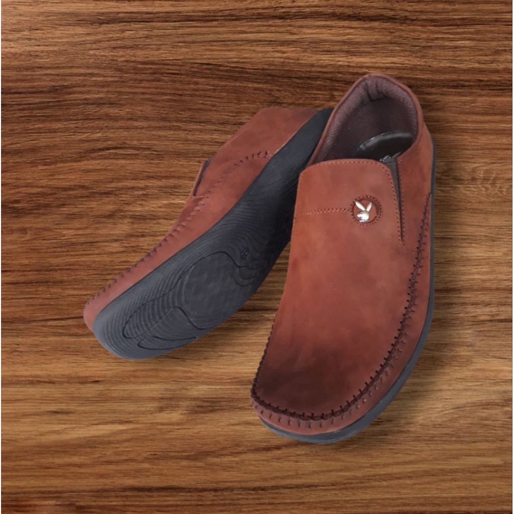 Sepatu Casual Pria Kulit Sepatu Kantor Pria Sepatu kerja Pria