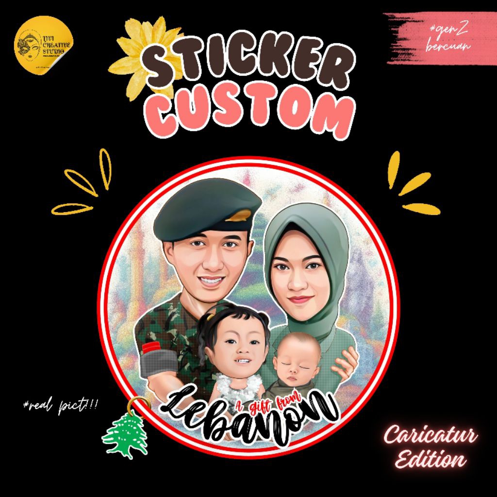 

Sticker Custom [Caricature Edition]