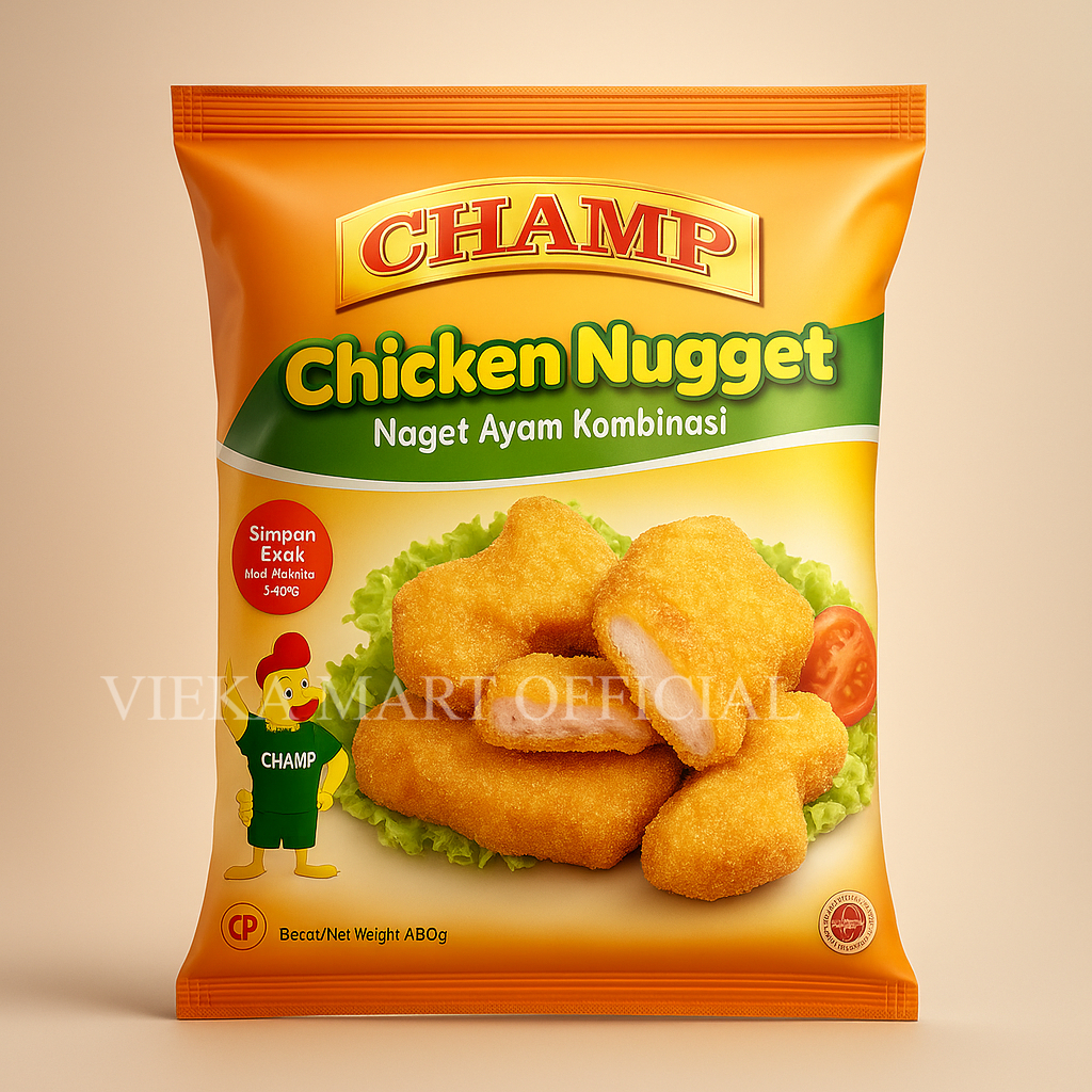 

Champ Chicken Nugget 450 gram
