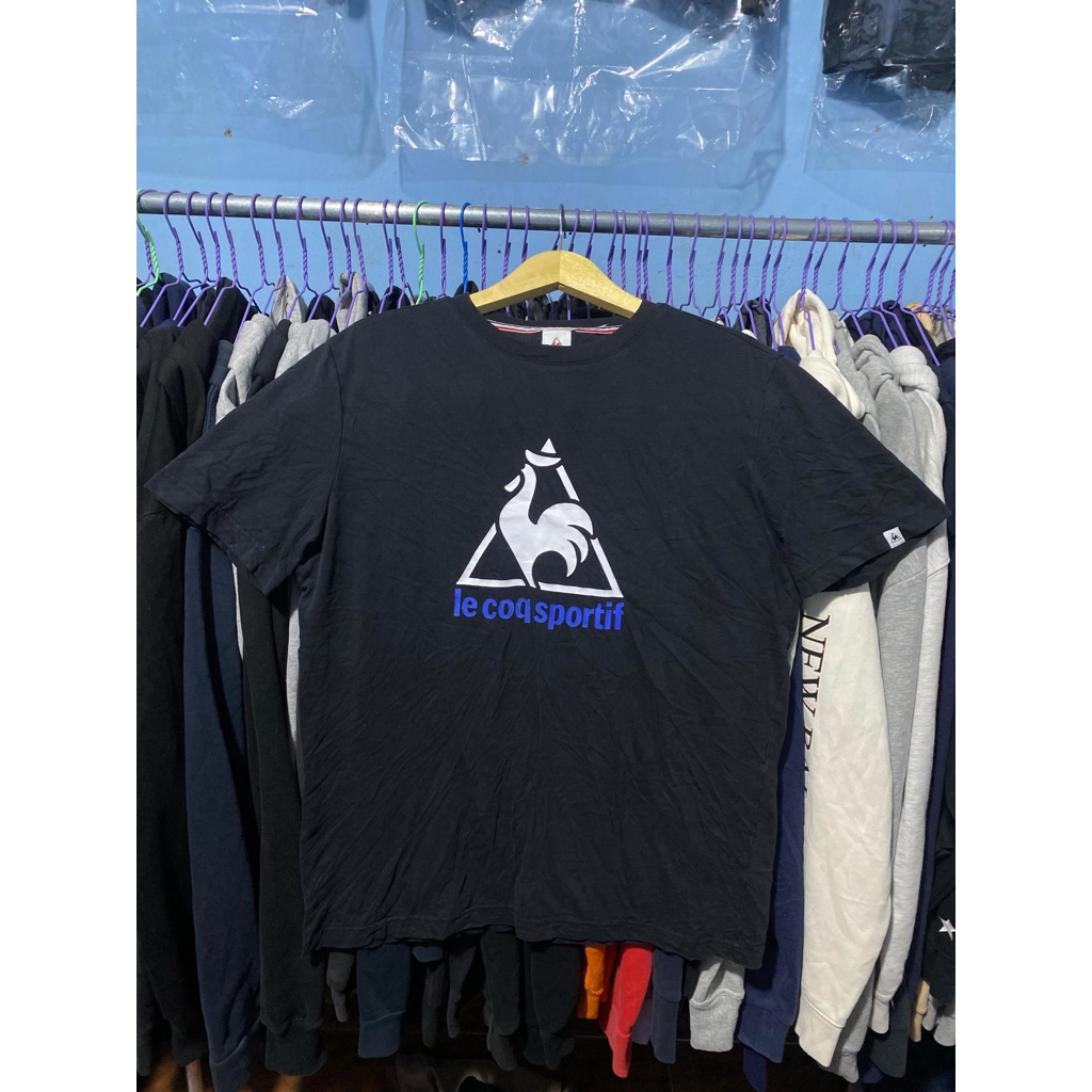 T-shirt  le coq sportif big logo size L