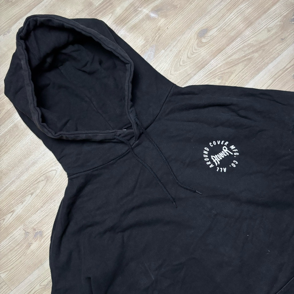 ACOVER BLACK HOODIE