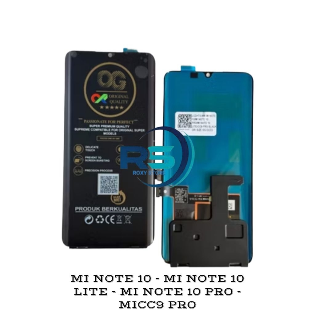 Lcd Touchscreen Xiaomi Mi Note 10 / Mi Note 10 Pro / Mi Note 10 Lite Fullset Original