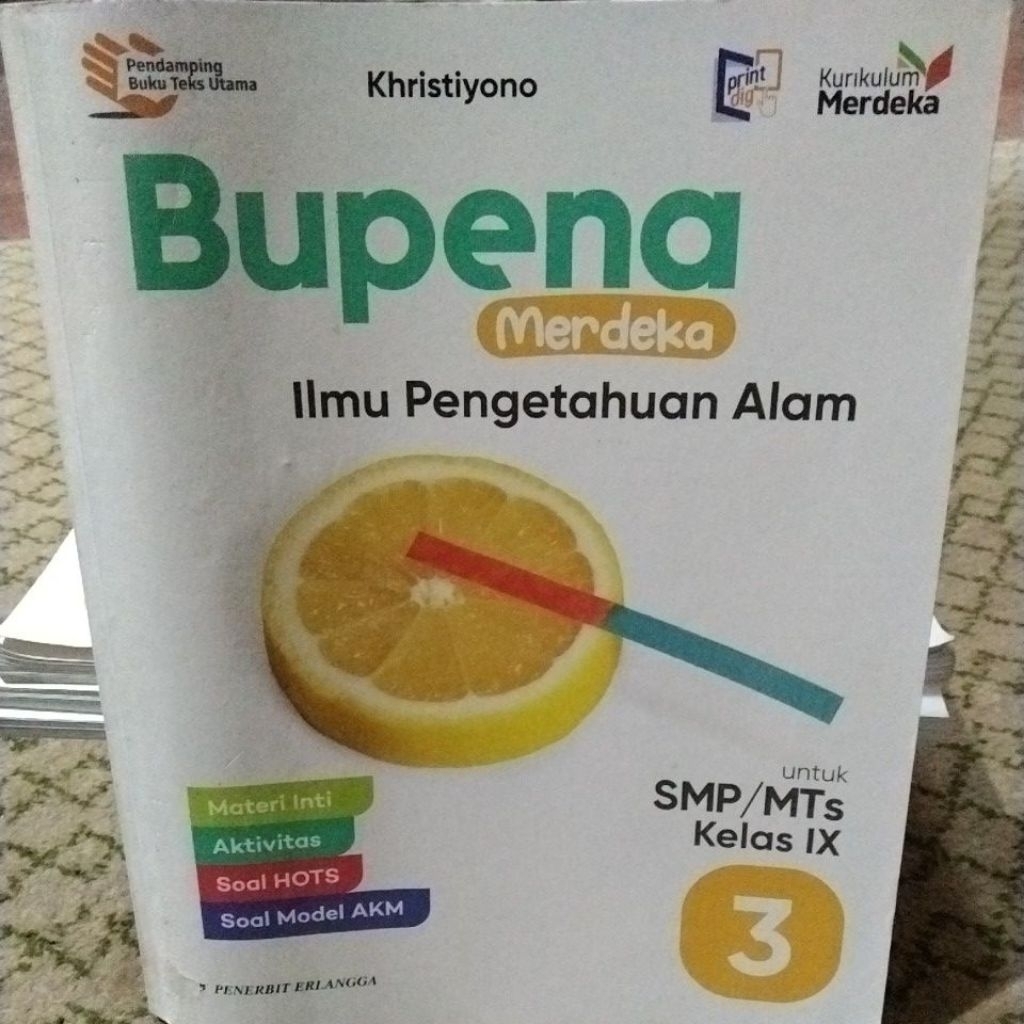 BUPENA MERDEKA IPA ERLANGGA K.MERDEKA SMP KELAS 3